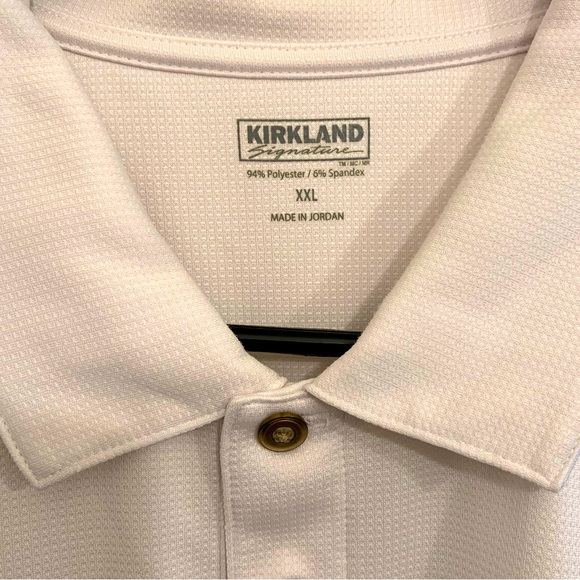 2 pack of men’s short sleeve shirts 2XL Kirkland/ wrangler bundle EUC - Picture 4 of 4